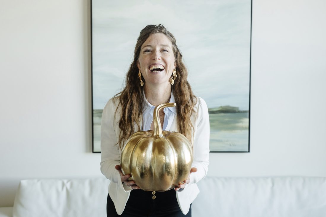 Nicole Joyal smiling during a mentorship session